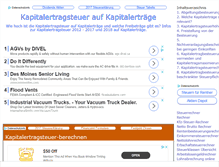 Tablet Screenshot of kapitalertragsteuer.info